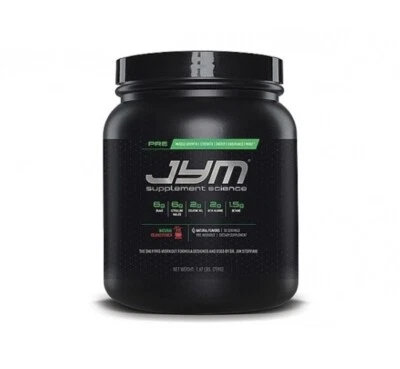 Pre JYM Supplement Science Dietar Muscle Growth Energy Cherry Limeade New Sealed