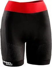 [Lurbel] Tifon Pro Shorts W Trail Running Mesh Short Mesh Breathable and Odour Resistant with Pockets Heat Regulating Mesh Women
