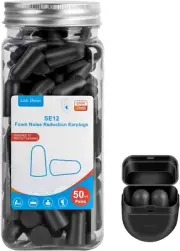 Link Dream Memory Foam Ear Plugs 51 Pairs 38Db Noise Reduction Earplugs for Slee