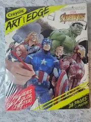 Crayola Art With Edge Marvel Avengers Infinity War 28 Pages +1 Poster NEW SEALED