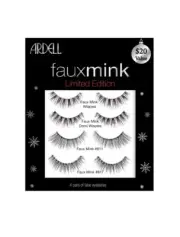 Bundle Of 2! New Ardell Faux Mink Wispies False Eyelashes Multipack Pack Of 4