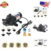Compact On-Demand Water Pump 4GPM - 115VAC Diaphragm Pump for Versatile Use