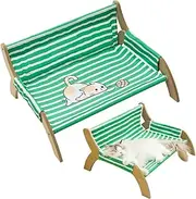 Cat Lounge,Cozy Kitten Lounge | Breathable Cat Soothing Sleeping Stripe Rest Lounger for Apartment Living Indoor Outdoor Use