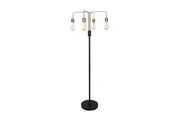 Sarantino 4-Light Industrial Floor Lamp