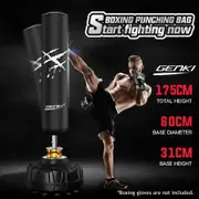 Genki 175cm Boxing Punching Bag Stand Free Standing Punchbag Heavy Kicking Sandbag Exercise Home Gym Equipment