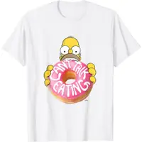 在飛比找蝦皮購物優惠-辛普森一家 Homer't Talk Eating 甜甜圈 