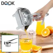Manual Citrus Juicer & Stainless Steel Lemon Squeezer with Potato Masher