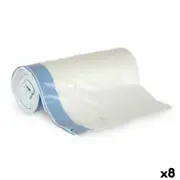 Rubbish Bags Sandpit 90 x 40 Cm White 8 Units