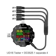 Digital Voltmeter Ammeter Detector Notebook Power Bank Charger USB Tester 5V