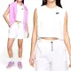 【NIKE 耐吉】AS W NSW Club CRP SL Tee 女款 白色 LOGO 短版 背心 FV5506-100