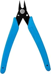 Amagogo Nail Art Scissors Nail Art Decorations Remover DIY Tool Anti Slip, Professional Nails Cutter Scissors, for Manicure Accessory, Blue