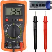 Digital Multimeter Pocket Clamp Multimeters Multi Tester Voltmeter Ammeter Oh...