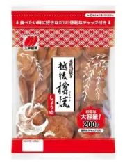 Echigo Soy sauce Rice cracker Senbei 200g Sanko from Japan Japanese Snack Foods