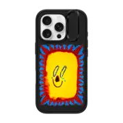 iPhone 16 Pro Impact Ring Stand Case MagSafe Compatible Sun Cloud by Chow Ciao Chow