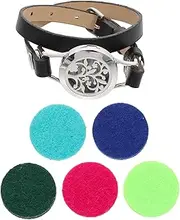 Anneome Chic Decorative Fragrance Bracelet Stainless Perfume Bracelet Scent Diffuser