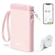 Label Maker Machine with Tape P21 Bluetooth Label Printer Wireless Mini Label...