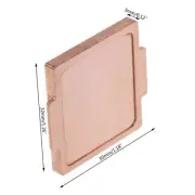 CPU Cool Cover Overclocking Cooling Fin For 6700K 7700K 8700K