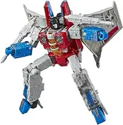 Transformers Generations War for Cybertron Siege - WFC-S24 Starscream Voyager Class 7" Action Figure - Kids Toys and collectibles - Ages 8+