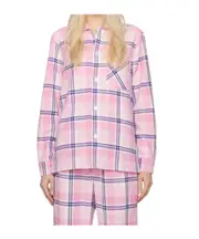 Check Pyjama Shirt XXS pink