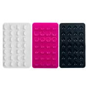 Suction Cup Phone Mount, Double Sided Silicone Suction Cup Cellphone Case Holder