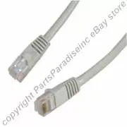 Lot25 10ft RJ45Cat5e Ethernet Lan Cable/Cord/Wire{GREY{F