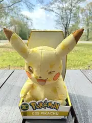 Pokemon 025 Plush Pikachu 2016 New In Box Tomy