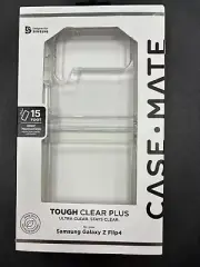 Samsung Galaxy Z Flip 4 Case-Mate Hard Folding Flip Case - Clear