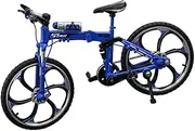 Vaguelly Unique 1:10 Scale Bike Model Alloy Craft Miniature Ornament Decor Figurine