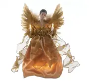 13" H African American Earthly Angel Christmas Tree Topper