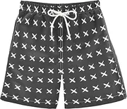 [Caihoyu] Seamless Pattern Boys' Swim Shorts for Beach for Boys Boys' Swim Trunks for Beach Days 8T