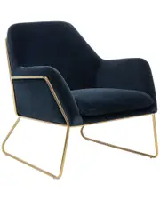 Safavieh Couture Misty Metal Frame Accent Chair