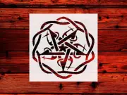 Pagan Star Witchcraft Stencil 1-5.5X5.5 Inch Reusable Stencil Drawing Template F