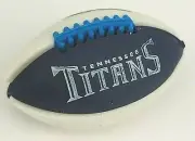 NFL Tennessee Titans Buildable Mini Football 5 Piece Puzzle Eraser 2017