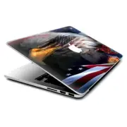 Skin Decals Wrap for MacBook Pro Retina 13" - USA Bald Eagle in Flag