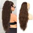 Ombre Drawstring Ponytail Wig Ponytail Extension Pony Tail Hairpiece Daily