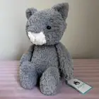 Jellycat Tumbletuft Grey Kitten Cat Brand New With Tags
