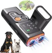 YOUSHEME BarkGuard - Bark Guard Anti Barking Device for Dogs, 2024 New Dog Bark Deterrent Device with HD Display and LED Flashlight, Stop Bad Behavior Without Yelling or Swatting,Rechargeable