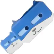 Fidget Radish, Fidget Cutter Toy, Dog Head Sensory Toy, Comfortable, Easy to Use, 7cm/2.76 Inches, Yellow, Gray, Blue, for Adult Relaxing Home Studio Commuting