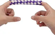 MilesMagic Chinese Finger Trap Magical Comedy Gimmick for Kids, Teens or Adults Surprise Birthday Party Favors Goodie Bag Novelty Stuff Gag Funny Prank