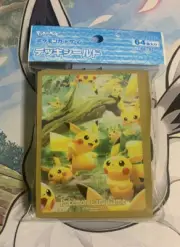 Pokemon Center Tokyo Pikachu Deck Shield - 64 Card Sleeves