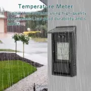 Greenhouse Thermometer Digital Display Max Min Thermometer Home Garden Wall Room