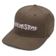Volcom Cryptic Bar Dark Earth Flexfit Hat