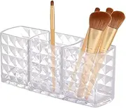 Ziabxhn Brush Holder for Vanity | Multifunctional Make Up Tool Organizer - Portable Makeup Brush Rack, Make Up Accessories for Men, Women