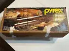Vintage Pyrex 990 Bake A Round-Bread Dough Glass Baking Tube New In Original Box