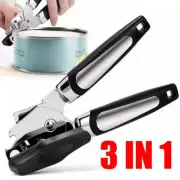 1pc Stainless Steel Cans Opener Tin Professional Manual Can Opener CutY_ON