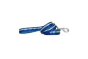 Doog Neoprene Dog Lead - Pluto - Blue Waves