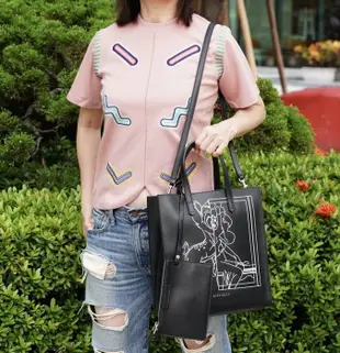 【COCO精品專賣】Givenchy 紀梵希 Stargate printed 小型小鹿斑比托特包 黑 現貨