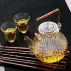 Tea Kettle Kung Fu Tea Set Metal Handle Large Capacity Teaware Household for