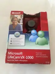 **NEW** Microsoft LifeCam VX-1000 Web Cam Box Slightly Damaged