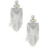 Deepa Gurnani Beaded Tassel Earrings